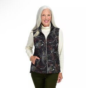 Women’s Christopher & Banks Black Diamond Quilted Vest